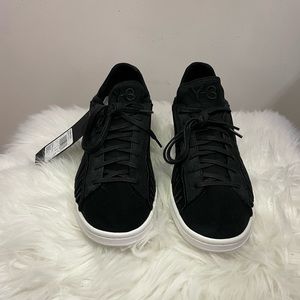 Y-3 Shishu Stan, Black low top sneakers, Sz: 10.5